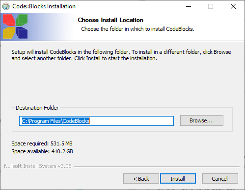 How to install C on Windows