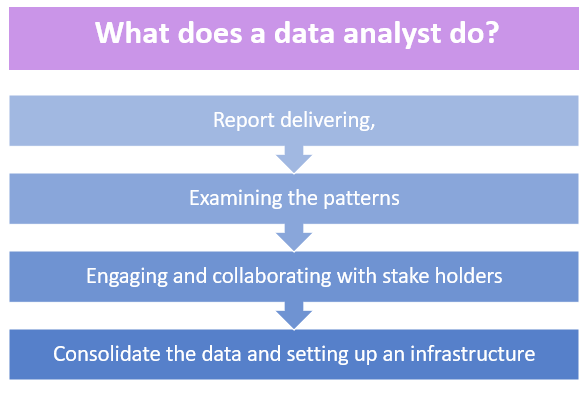 What does a data analyst do?
