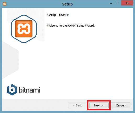 How to install XAMPP Step 2